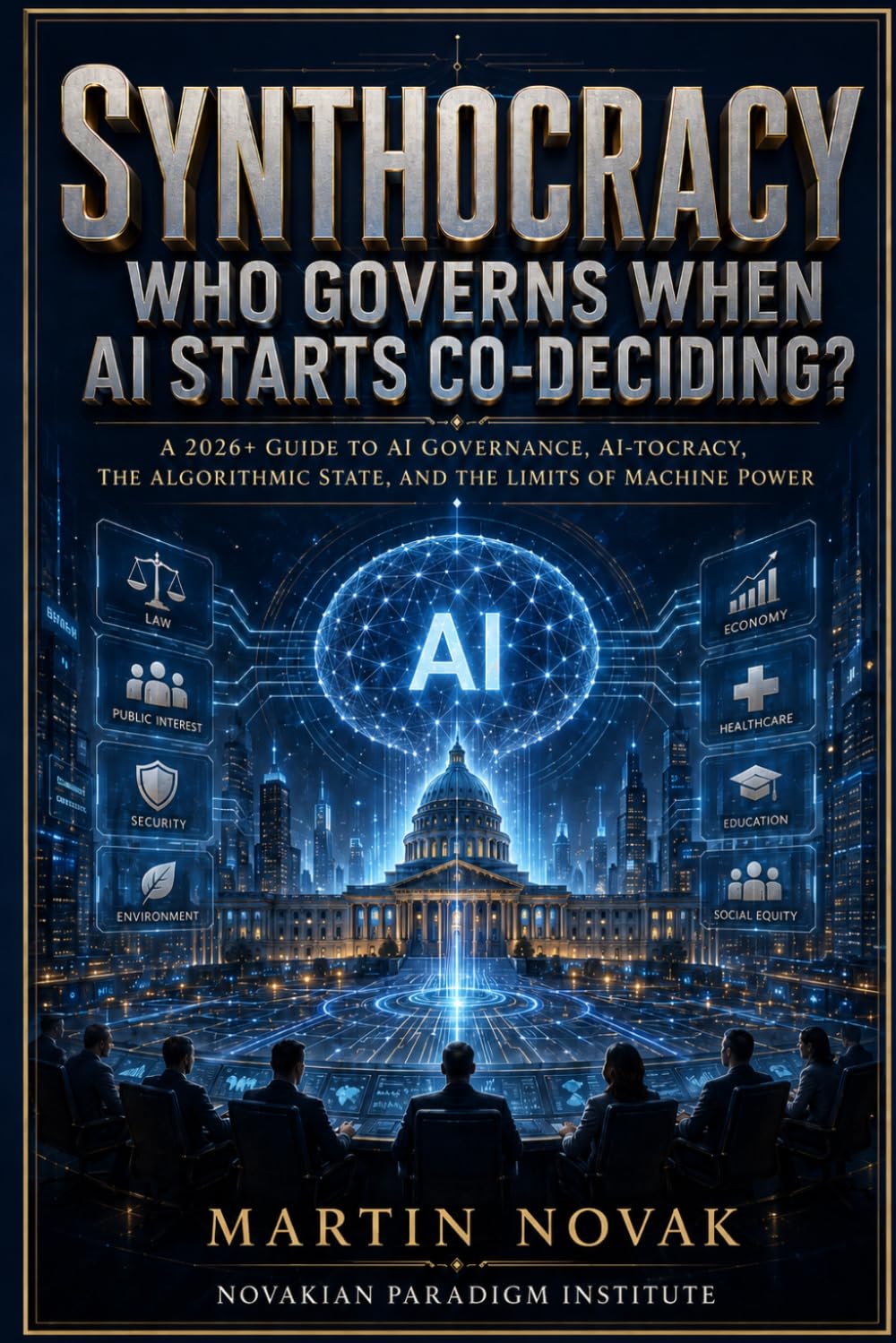 Synthocracy. Who Governs When AI Starts Co-Deciding? A 2026+ Guide to AI Governance, AI-tocracy, the Algorithmic State, and the Limits of Machine Power