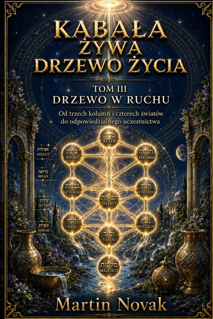 Książka Kabała Żywa. Drzewo Życia. Tom III. Martin Novak